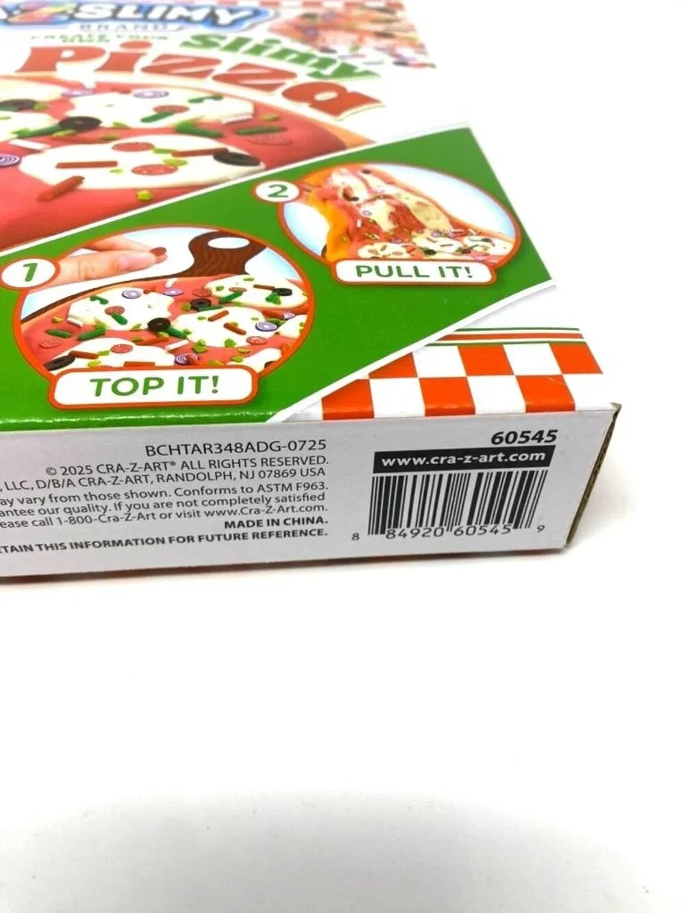 Cra-Z-Slimy Pizza Slimes And Putties Creativity Play Create Pizza Toppings